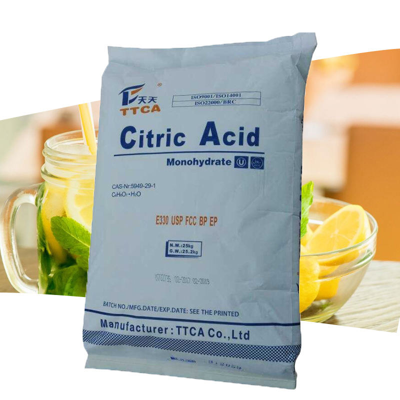 Food Grade Citric Acid Monohydrate & Anhydrous | Acidity Regulator | Bulk Supplier