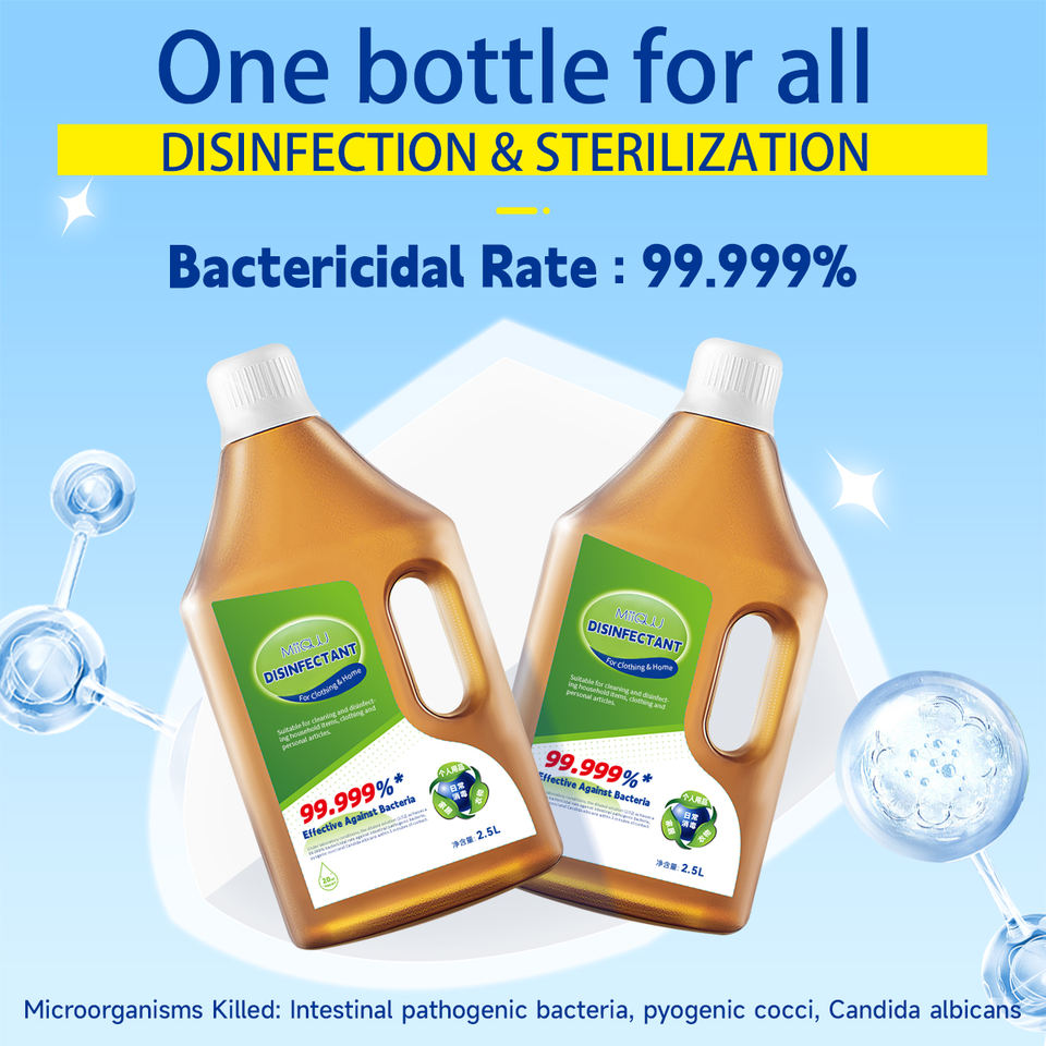Non-Toxic Disinfectant for Clothes & Laundry - 5%-15% Active Content Liquid