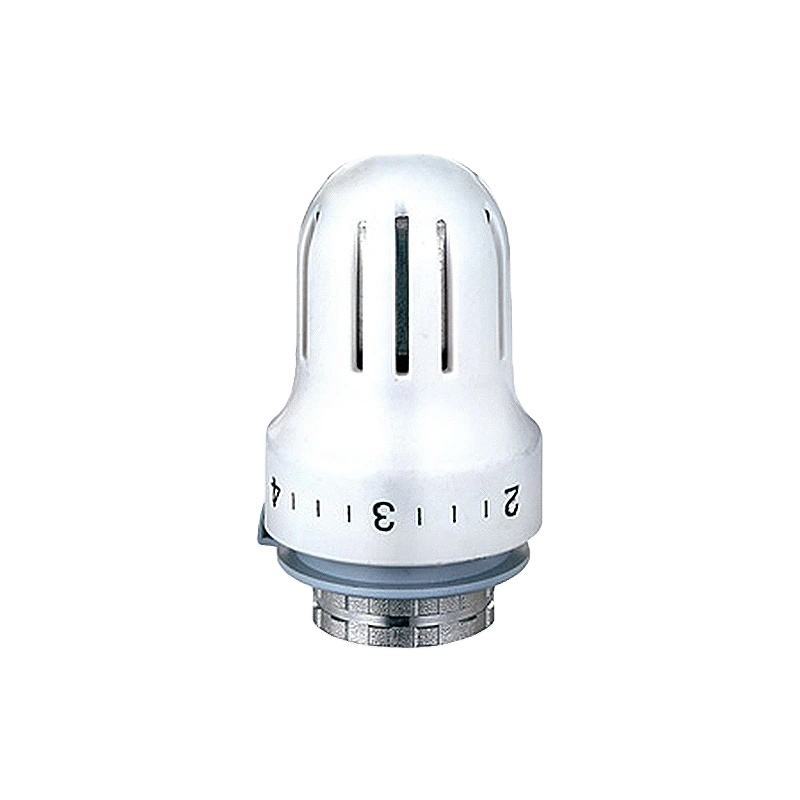 Huibo HB-07505 Brass Thermostatic Radiator Valve Head – Adjustable 6-28°C, White, ISO/CE Certified