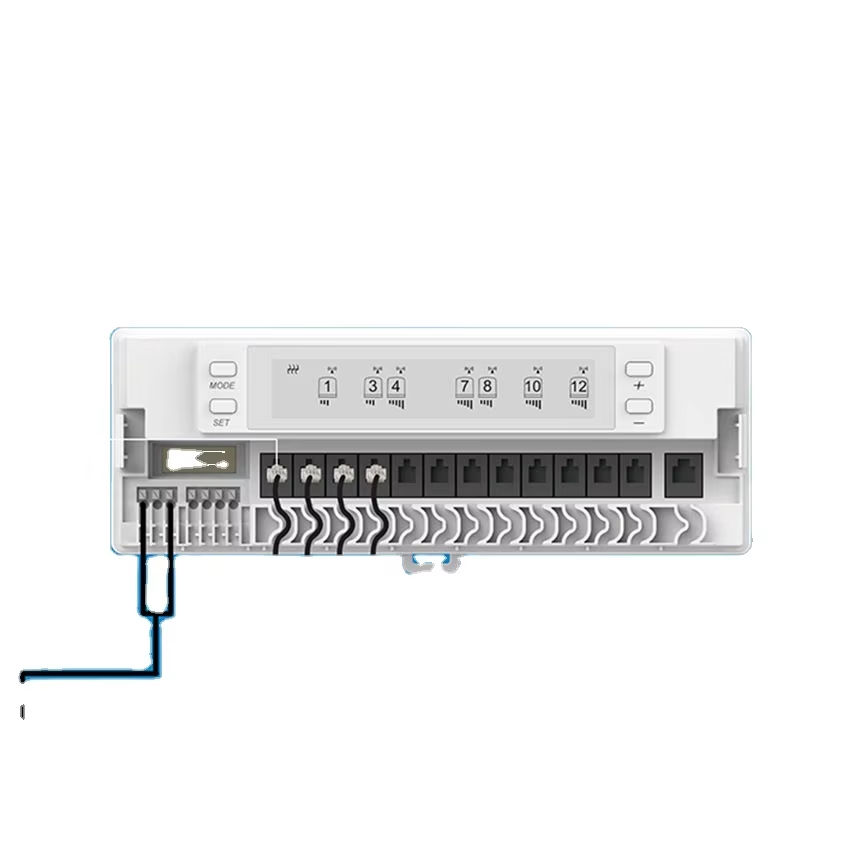 Commercial Central Water Heating Control System HY522 | 12-Zone 230V Wireless Centralized Control