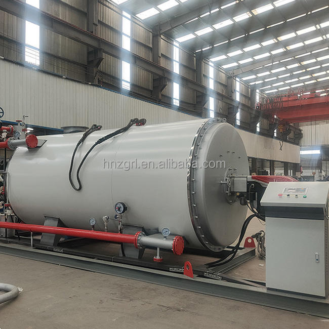 1000kW Horizontal LPG Diesel Thermal Oil Heater | Low NOx Fast Heating