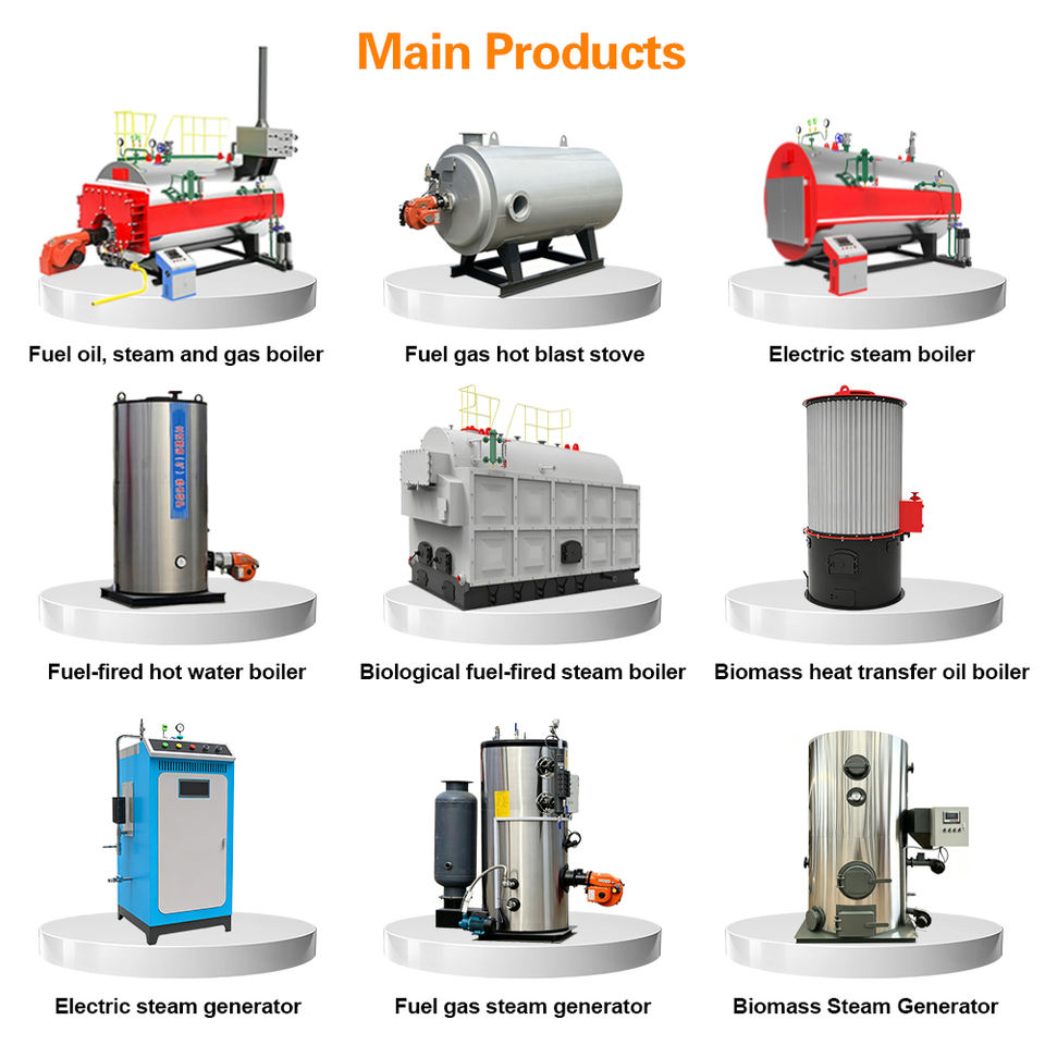 Vertical Biomass Pellet Steam Generator Boiler | Low Pressure Carbon Steel Water Tube for Sauna & Industrial Use