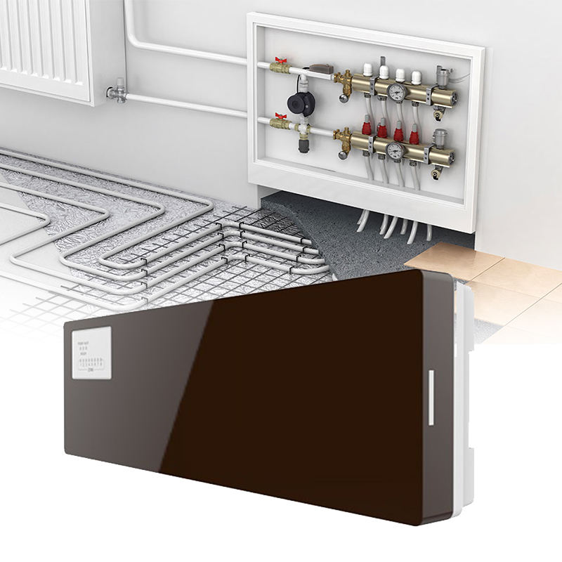 HYSEN 100-240V Smart Heating Wiring Center – RF Thermostat Central Controller Box