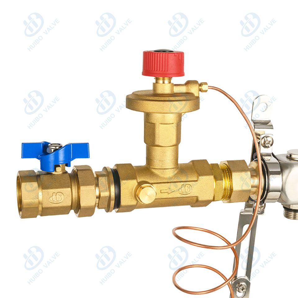 Stainless Steel Hydronic Manifold with Pre-Filtration & Differential Pressure Balance