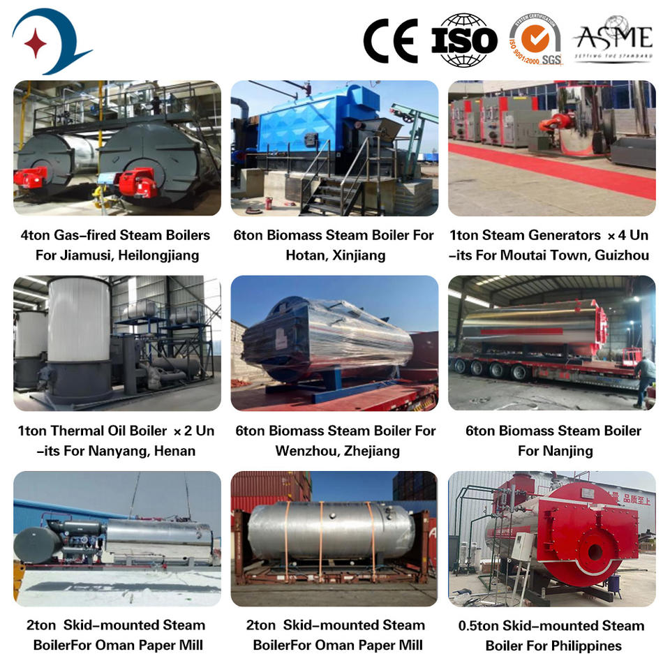 1000kW Horizontal LPG Diesel Thermal Oil Heater | Low NOx Fast Heating