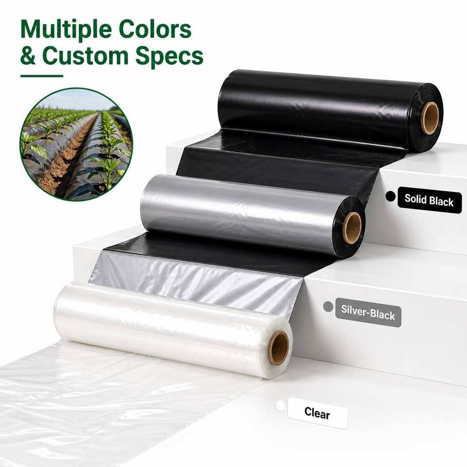 UV Stabilized 5-Year Agricultural Mulch Film - Durable for Modern Farms