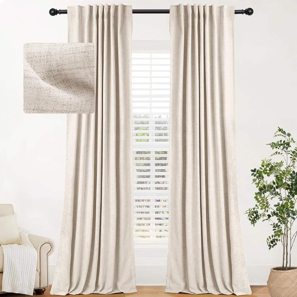 Premium Brushed Printed Blackout Curtains for Home & Office