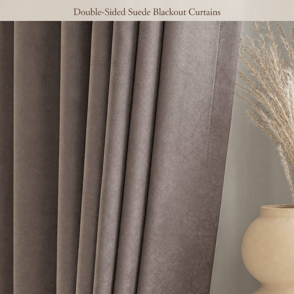 Heavyweight Blackout Curtain Fabric for Living Room & Bedroom - Wholesale
