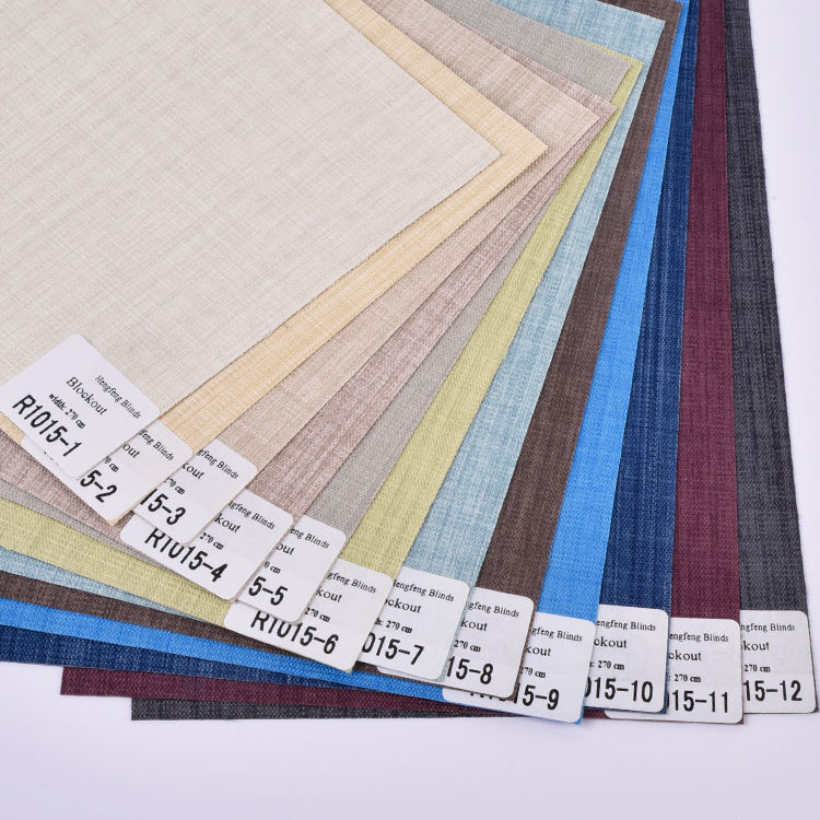 Elegant 100% Polyester Manual Horizontal Window Roller Blinds Fabric | Customizable Zebra Roller Blind Fabric