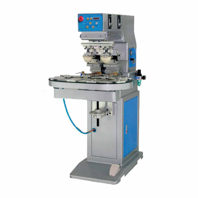 Pneumatic single pad printer